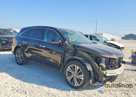 2018 Acura Mdx Technology из США, поврежденный, VIN 5J8YD4H57JL022142